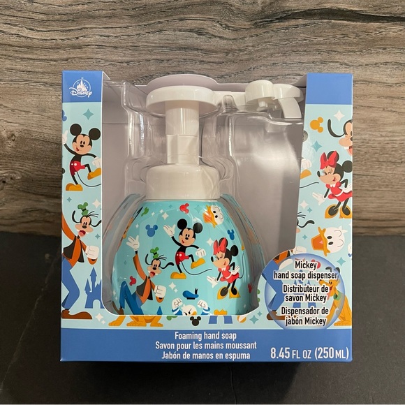 Disney Bath Disney Mickey Mouse Foaming Hand Soap Dispenser New In